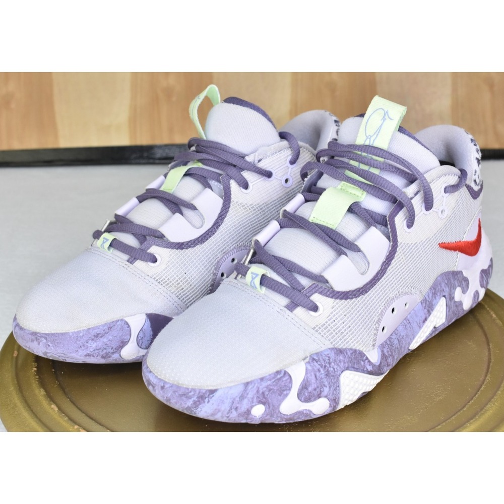 Nike PG 6 Paulette Men Shoes Size 7.5 Purple Red Athletic Sneakers DC1974-500